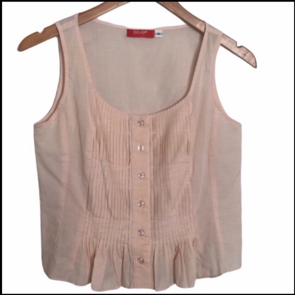 Barney’s CO-OP Blush Crop Top Size Small - Picture 5 of 5